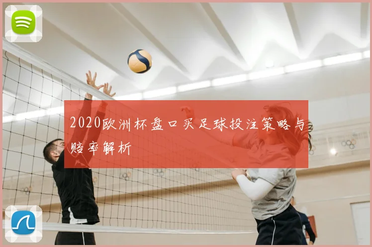 2020欧洲杯盘口买足球投注策略与赔率解析